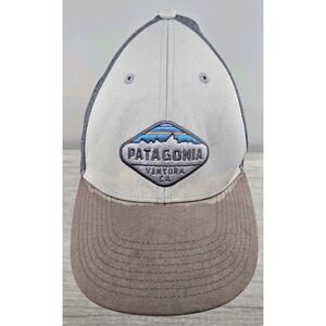 Patagonia Hat Cap Snap Mesh Back Adjustable Trucker‎ Ventura CA Distressed